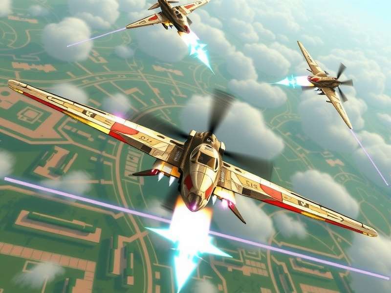 Air Assam Avenger gameplay screenshot showing aerial combat